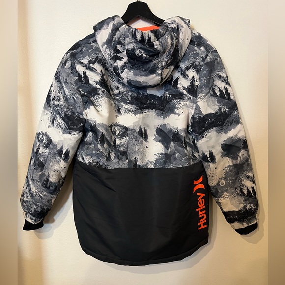 Boys Hurley ski jacket worn only once size 14/16 - Picture 3 of 5